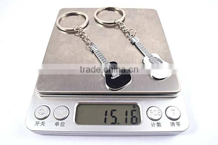 guitar shape 2016 trending products keychains wholesale