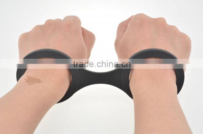 Custom Logo Silicone Rubber Sex Porn Handcuffs