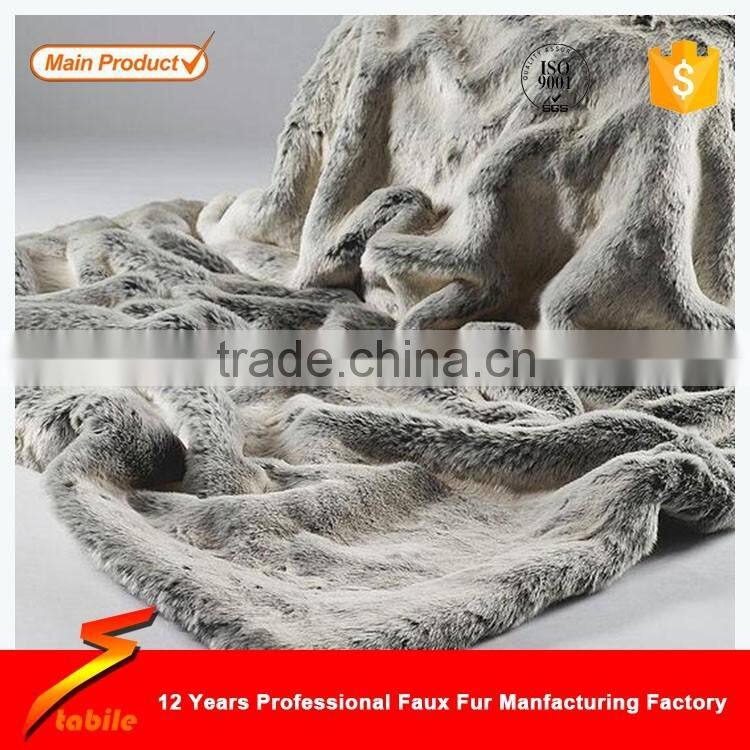 STABILE Best selling at Amazon faux fur luxury throw