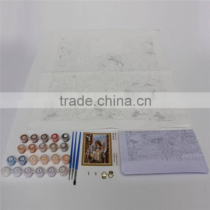 DIY digital oil painting by numbers flower oil painting for living room 5261