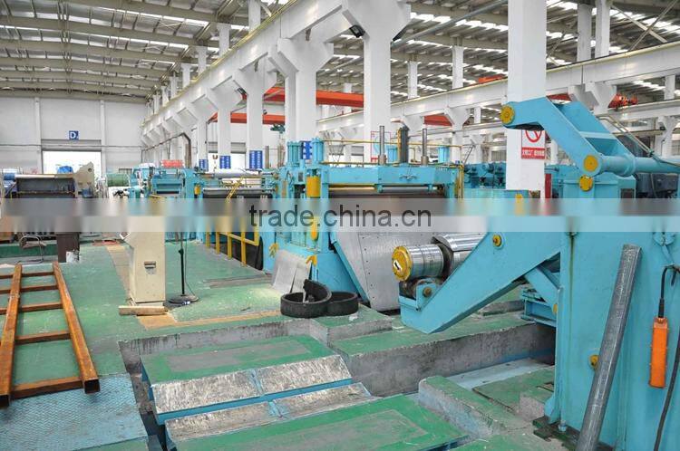 8x1800mm Automatic slitting machine line for uncoiling, slitting, reconiling works