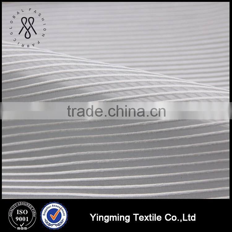 New style 20D*10S 100% Polyester Jacquard Organza Fabric for Women's Fashion Dresses/Blouses/Shirts/Skirts