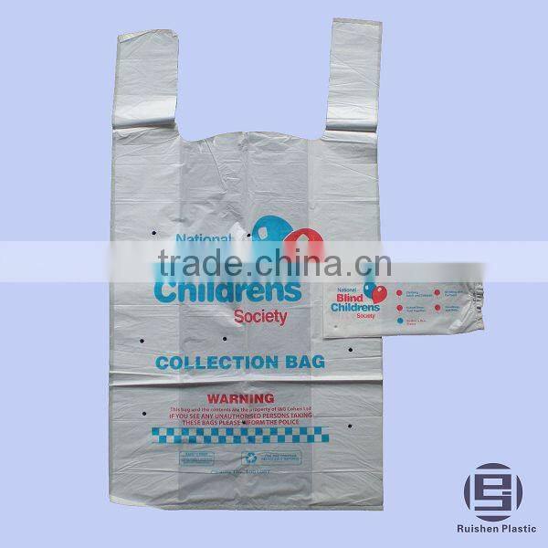 TOH Biodegradable LDPE Charity Bag For Collection