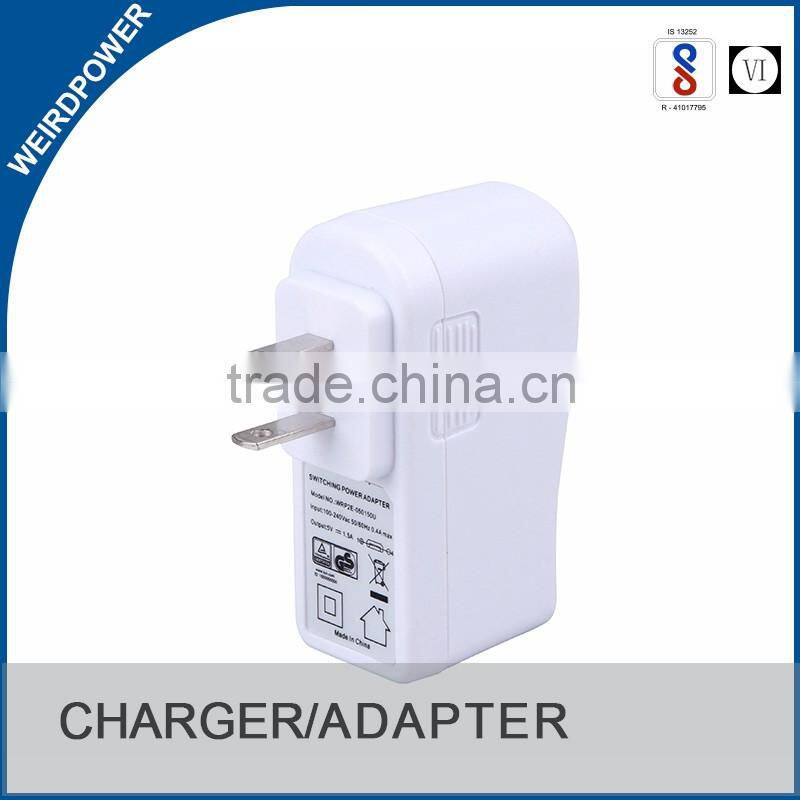 DC 5V 2A usb power adapter 220V supply with US,EURO,AUS,UK plug for LED strip,CCTV camera etc.