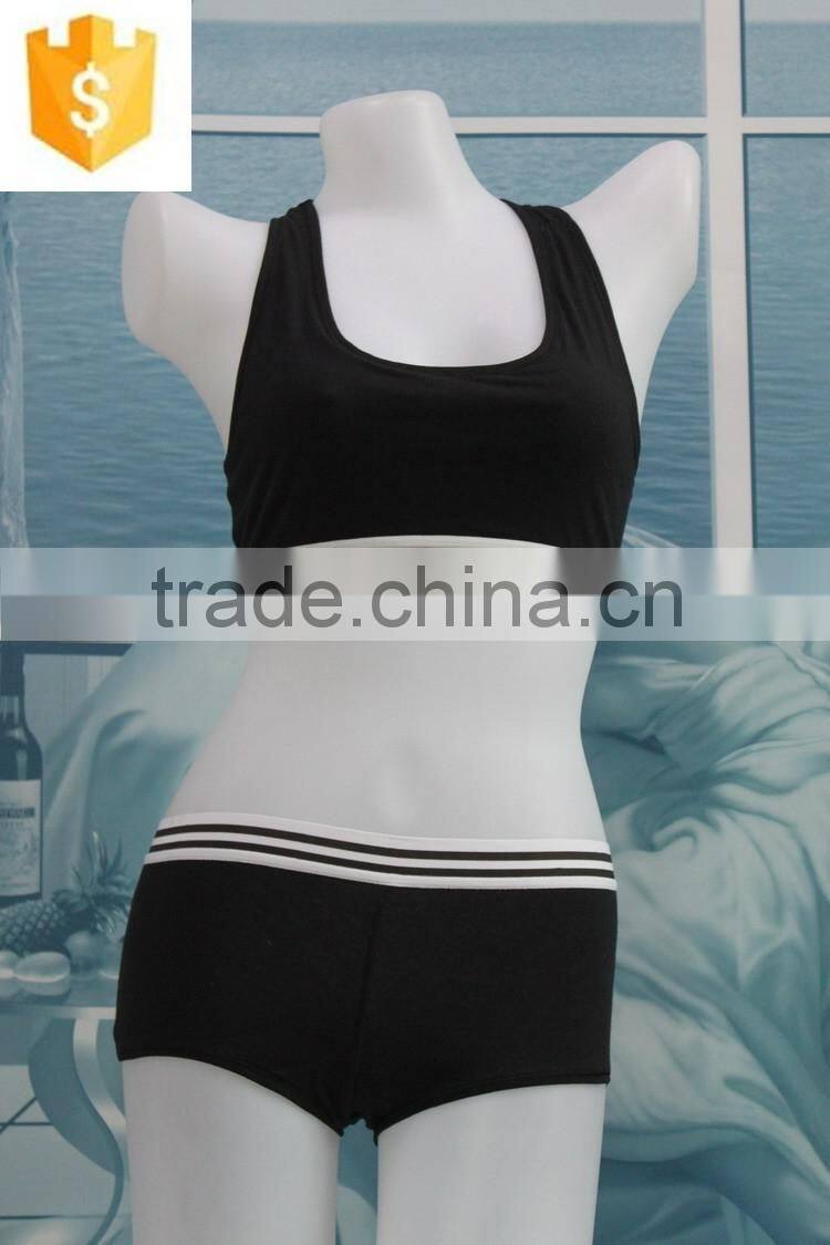 ladies sport bra set ,fashion hot bra and panty set