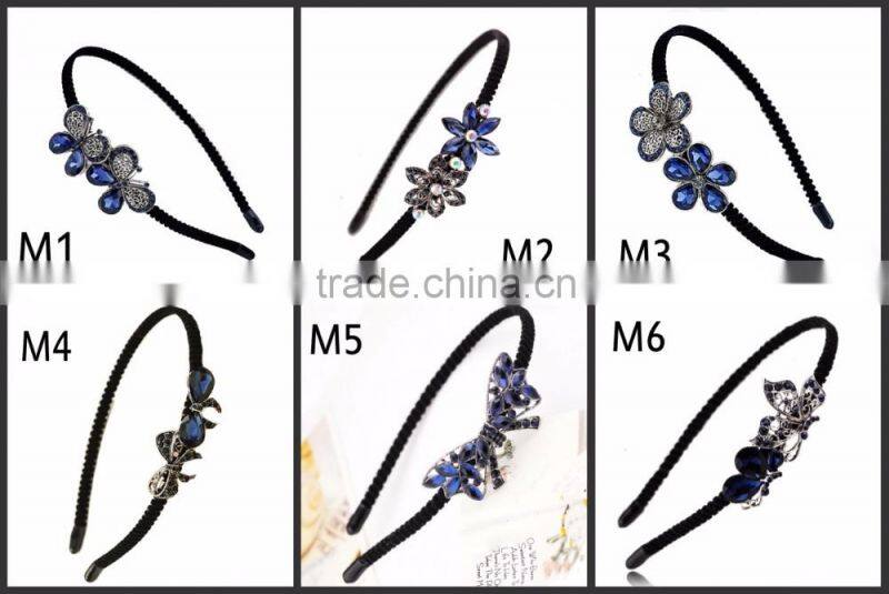 Fashion crystal hair band, pressure headband ,Hair Clasp