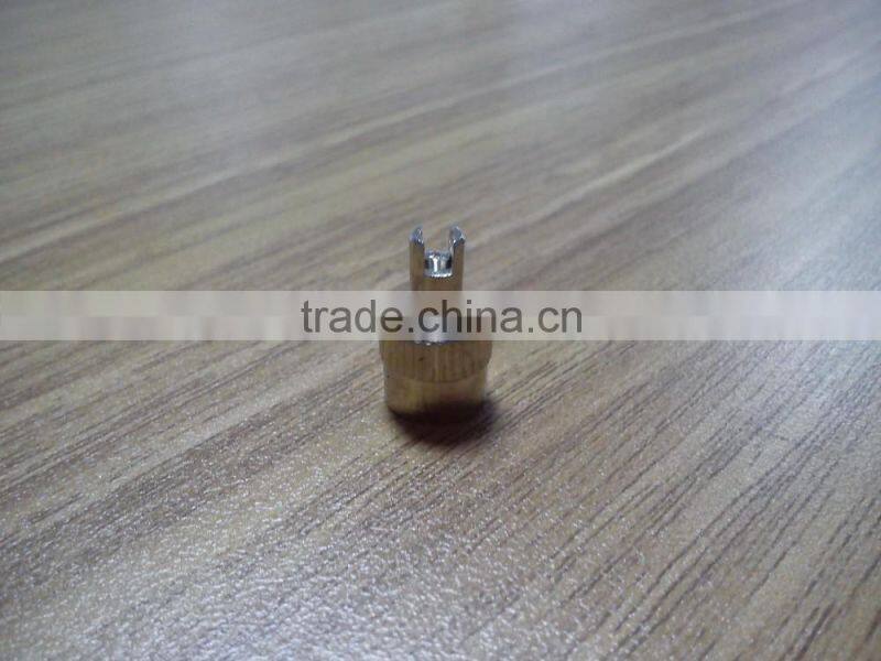 Tire/Rim Wheel Valve Air Port Dust Cover Stem Caps Silver Universal Copper