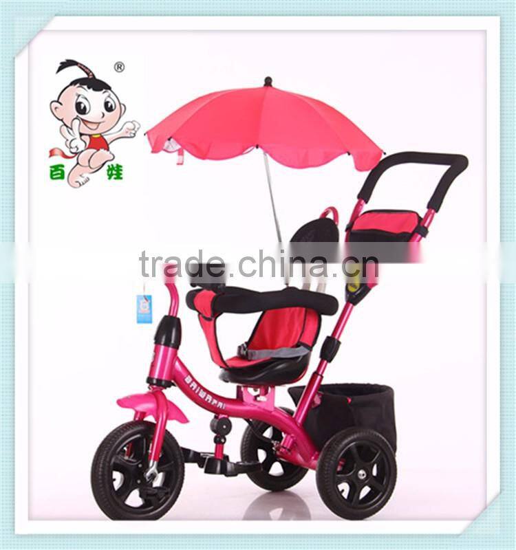 2016 new model hot sale tricycle for children with umbrella tricycle kids
