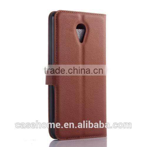 Wallet PU Leather stand Flip Cover Case For meizu m1 note