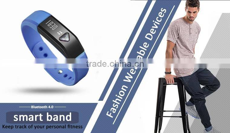 2016 Top Sale Bodybuilding and Fitness Pedometer Tracker & Sleep analysis Smart Bracelet