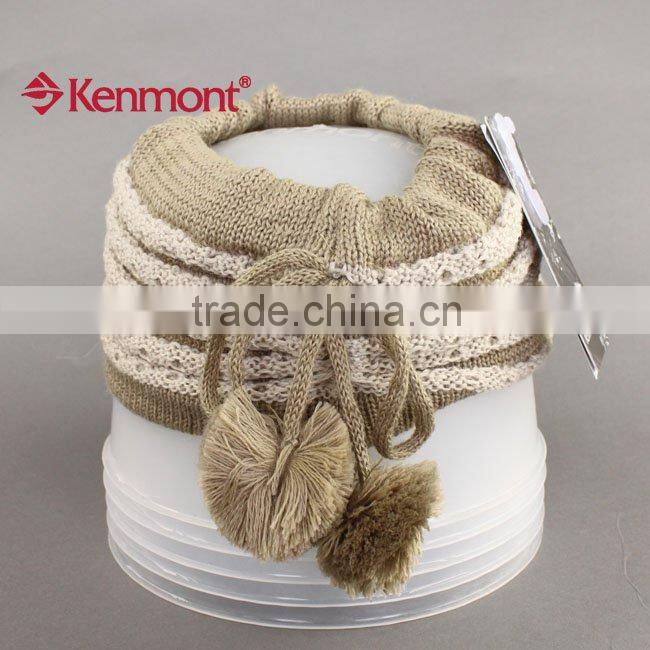 fashion lady's knitted wool cap