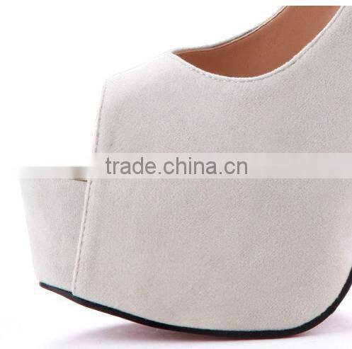 Hot selling wholesale high quality women open toe shoes Ankle white women sandals