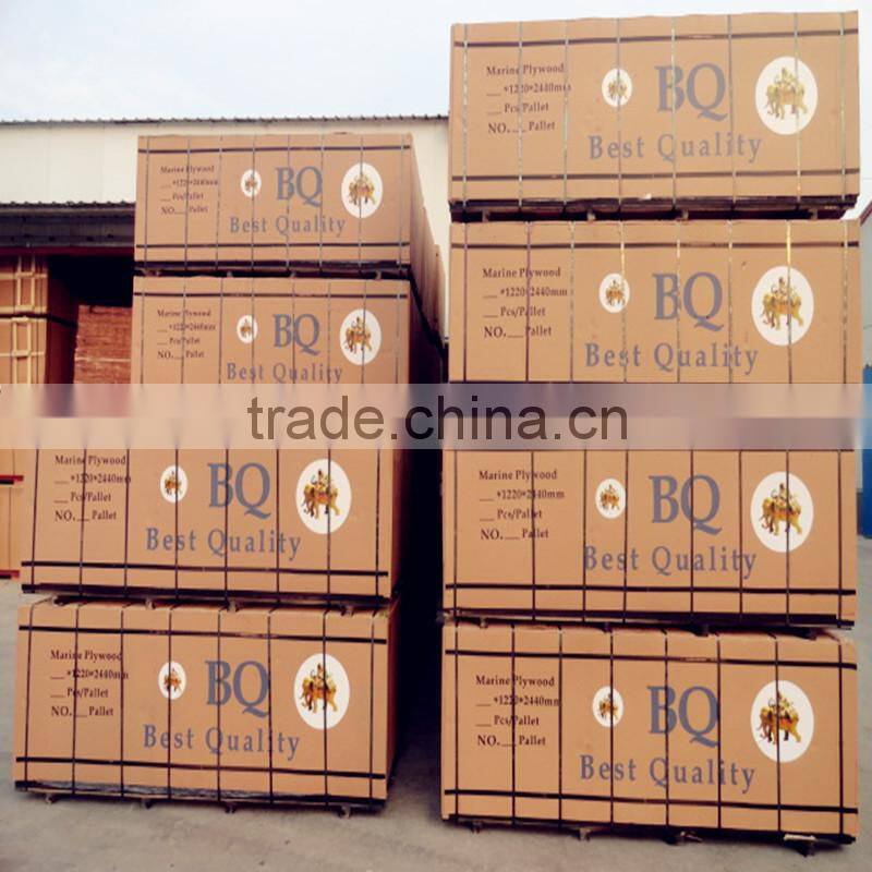 Non-slip marine plywood,Black film faced plywood