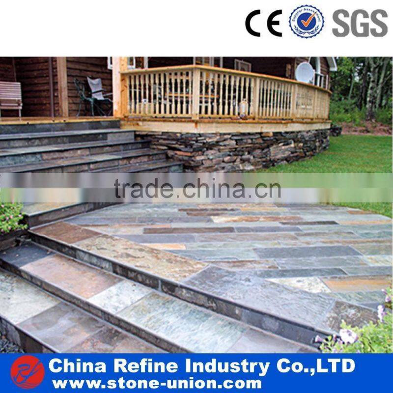 Rusty Flooring Slates Picese
