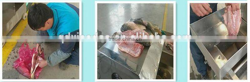 Fish deboning machine/deboner of fresh fish to get the fish meat