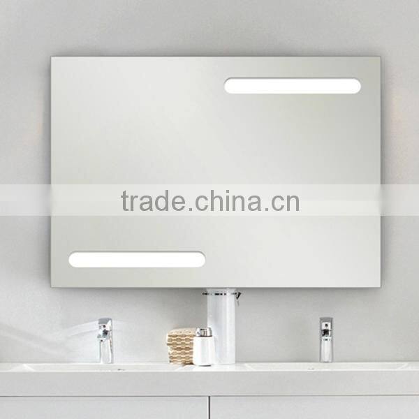 led backlit glass bathroom mirror