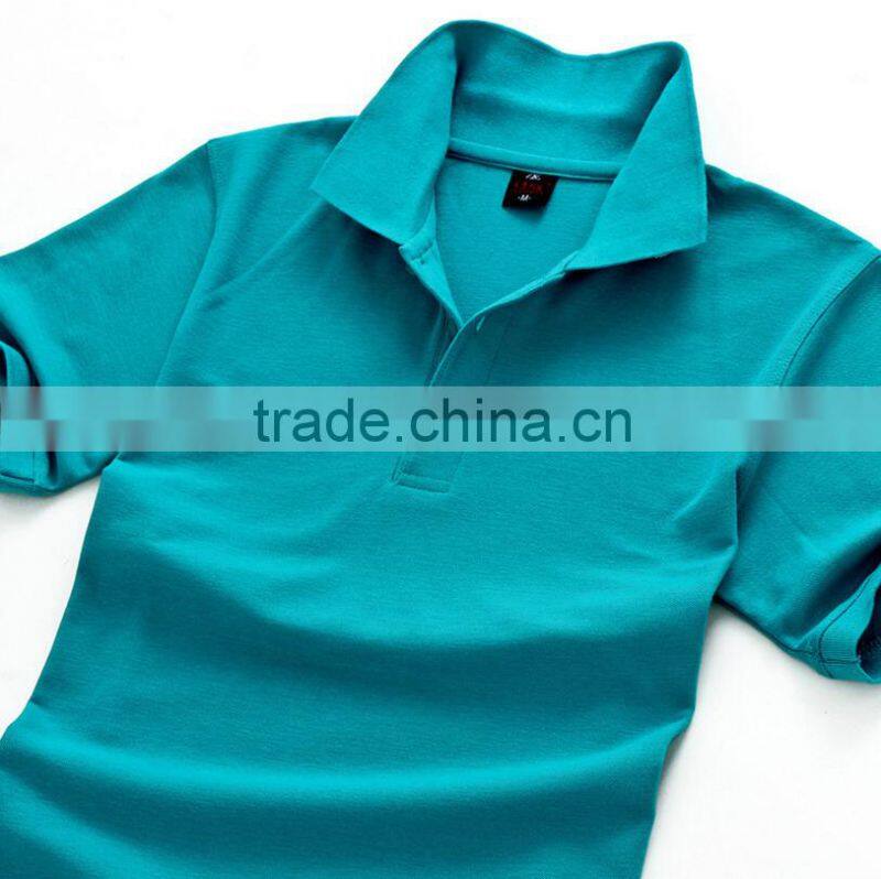 Blue color china factory polo shirt
