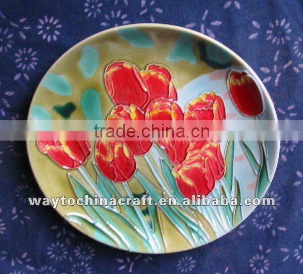 Decorative Ceramic Plate for home decoration