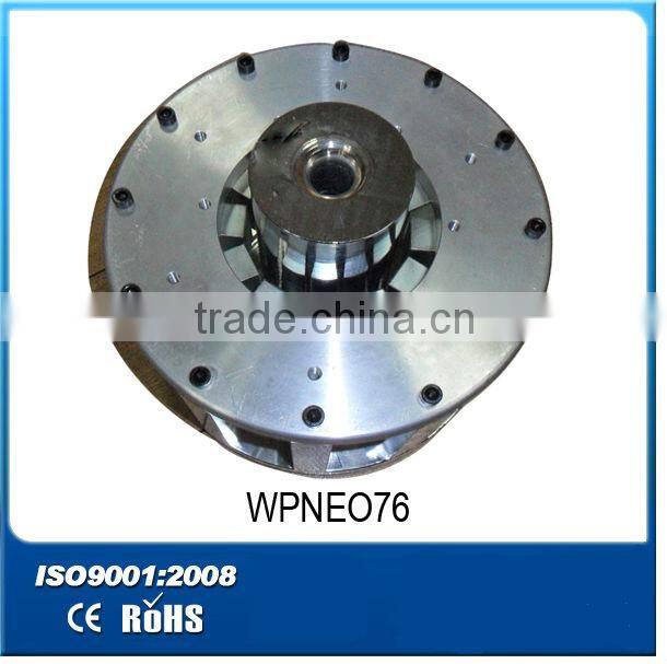 Speaker parts Neo motor, 12pcs Neo magnet 44*38*20N45H, chrome painted T-yoke, aluminum top plate