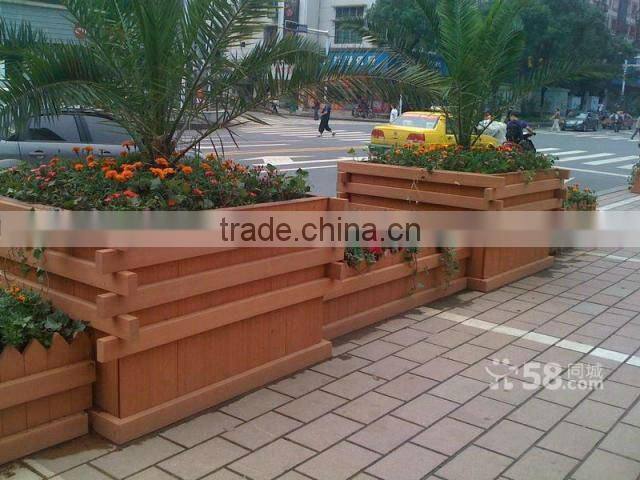 best-selling new co-extrusion wpc decorative flower pot