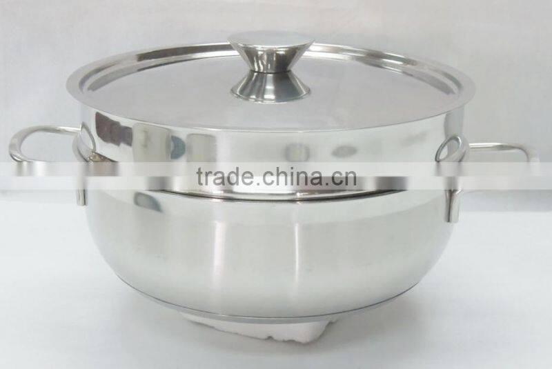 2 layer stainless steel steamer and cooking pots in Spain
