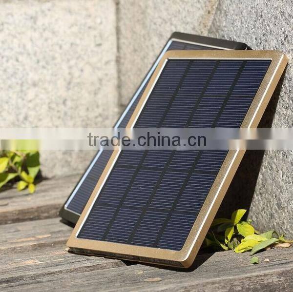 AWC608 10000mah universal solar panel slim 10000mah solar power bank 10000mah battery charger