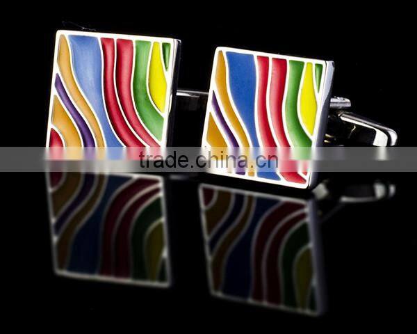 Customize Enamel Cuff Links