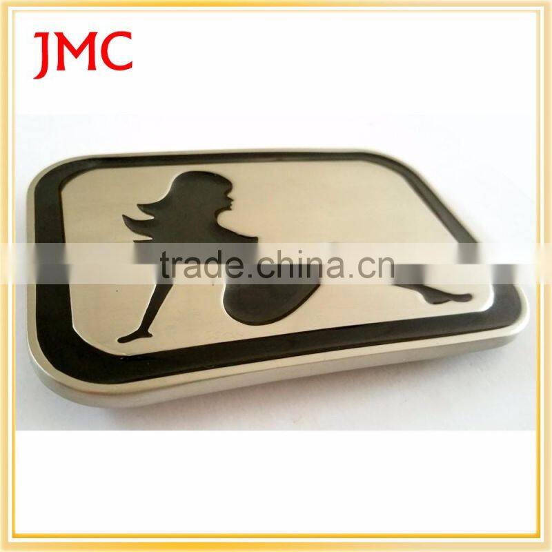 Sexy metal alloy plate buckle supplier