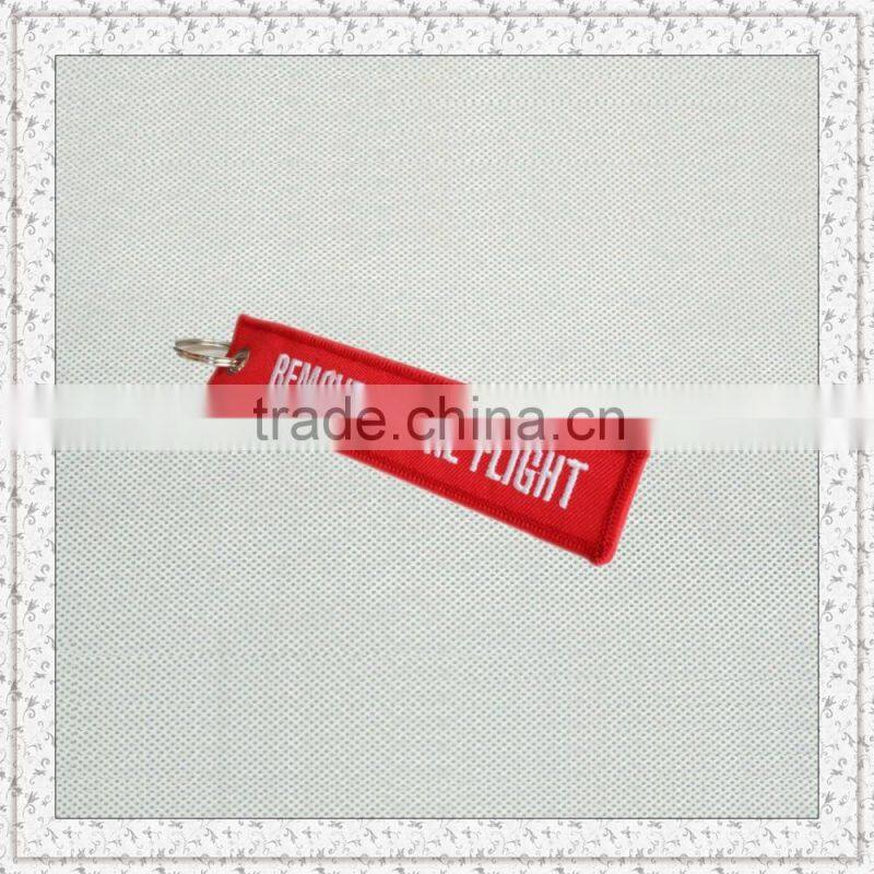 remove before flight key tag