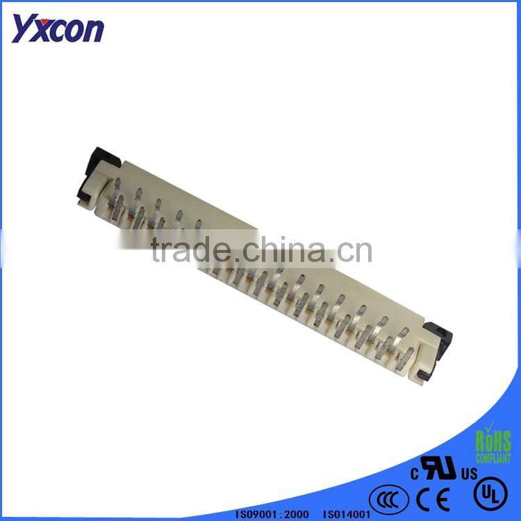 High quality 0.5mm pitch double contact FPC connector