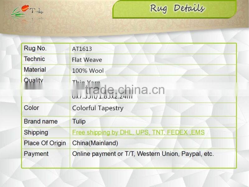 French Royal Style Handmade Wool Tapestry