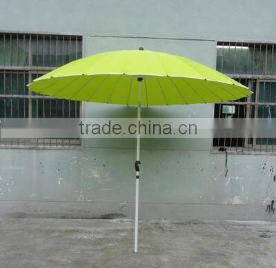 polyester crank umbrella with 24 panels