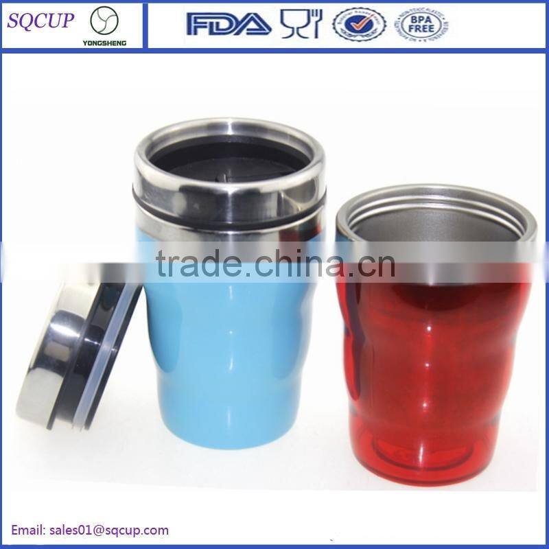 Wholesale Stainless Steel Insulated Double Wall Travel Coffee Mug Cup with custom design