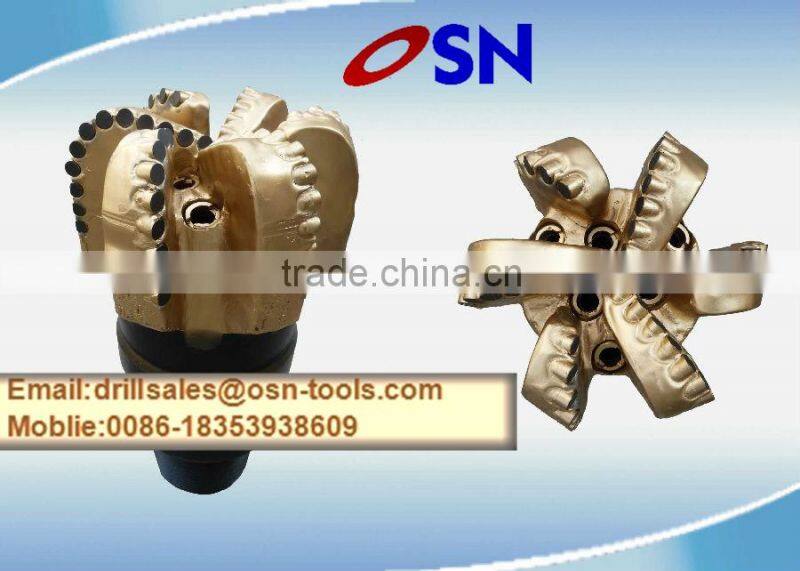 Diamond Drill Bit And Tool , Coal Mine PDC Drill Bit For Sandstone Drilling