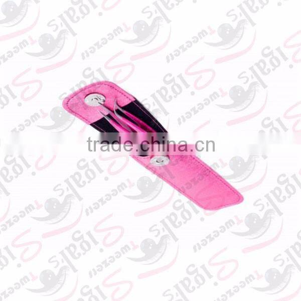 Hot selling good eyelash extension personalized tweezers eyebrow tweezers