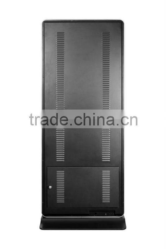 42" large lcd floor standing digital signage totem