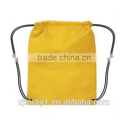 Custom Cheap Nylon Polyester Drawstring Bag Promotional Backpack