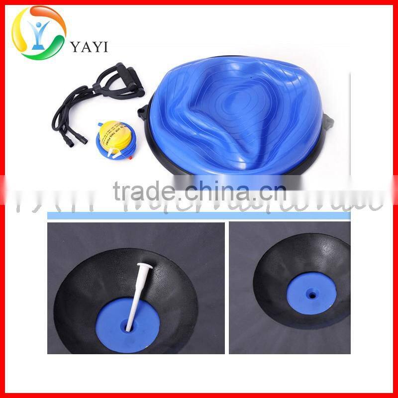 Half Yoga Bosu Ball Balance Trainer with Pump