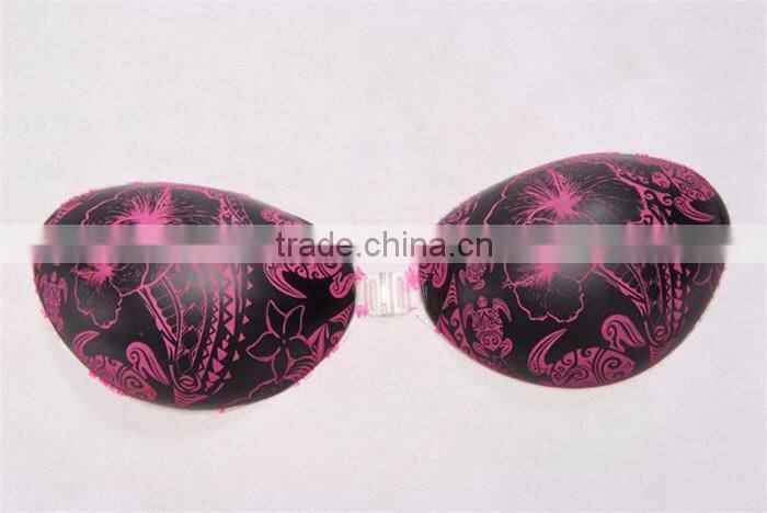 Custom Cheap Manufactory Adhesive Strapless Silicone Breast Bra For Bikini