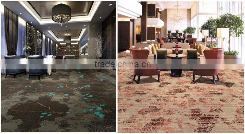 Econimic nylon printed carpet for hotel corridor