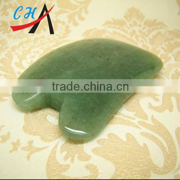 Old topaz gemstone scrapping plate treat waist,shoulder,neck and back pain