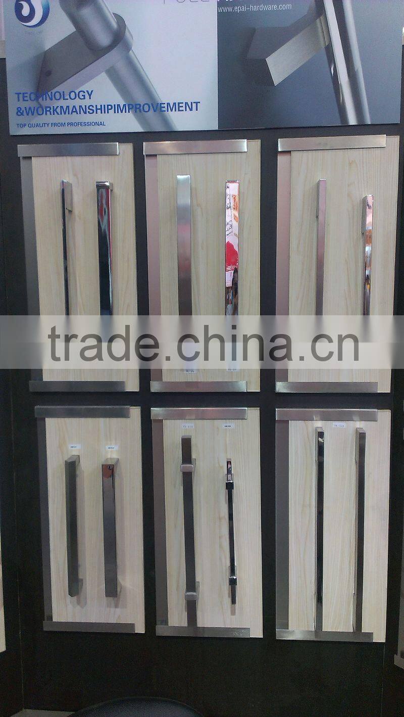 DIY style commercial stainless steel pull handle for glass door / Timber door