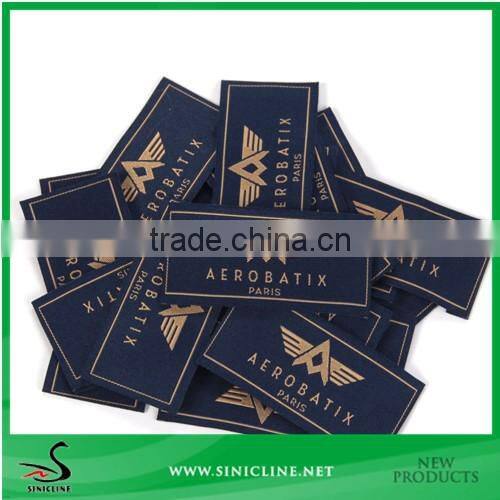 Sinicline Design clothing size label, woven label