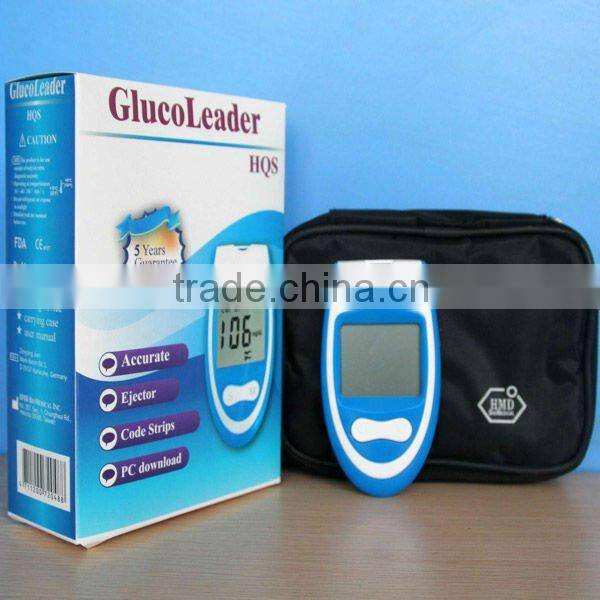 no code PC downloading new blood glucose meter HQS OEM order blood glucose meter