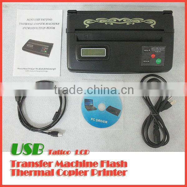 USB Tattoo Thermal Copier Machine LCD Tattoo Stencil Maker Transfer
