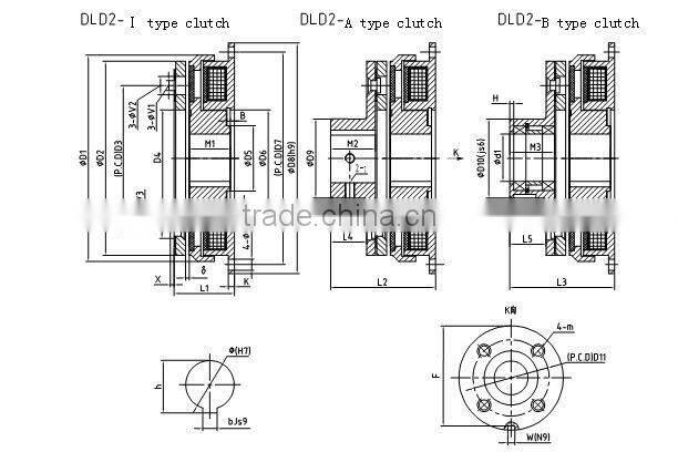 Dry Single-Plate Magnetic Clutch