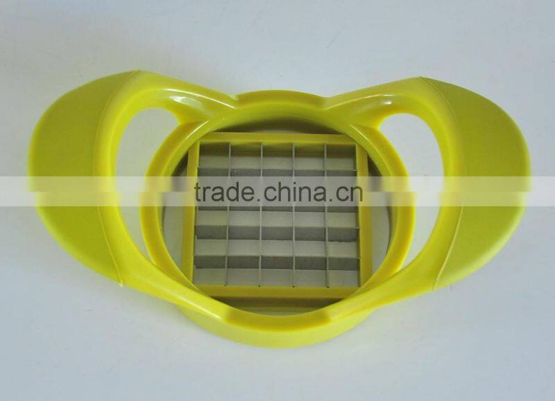 ABS handle stainless steel blade banana cutter / banana slicer / fruit slicer