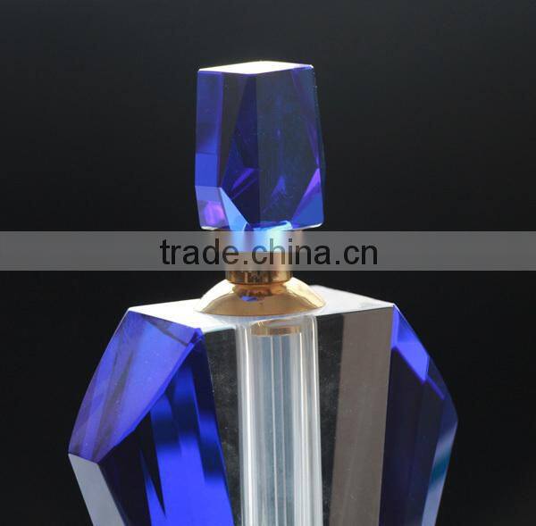 Blue Nice Design High Quality Crystal Perfume Bottle