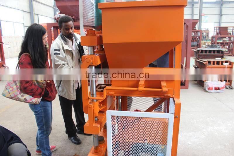 Multi purpose concrete block making plant price qt40-1