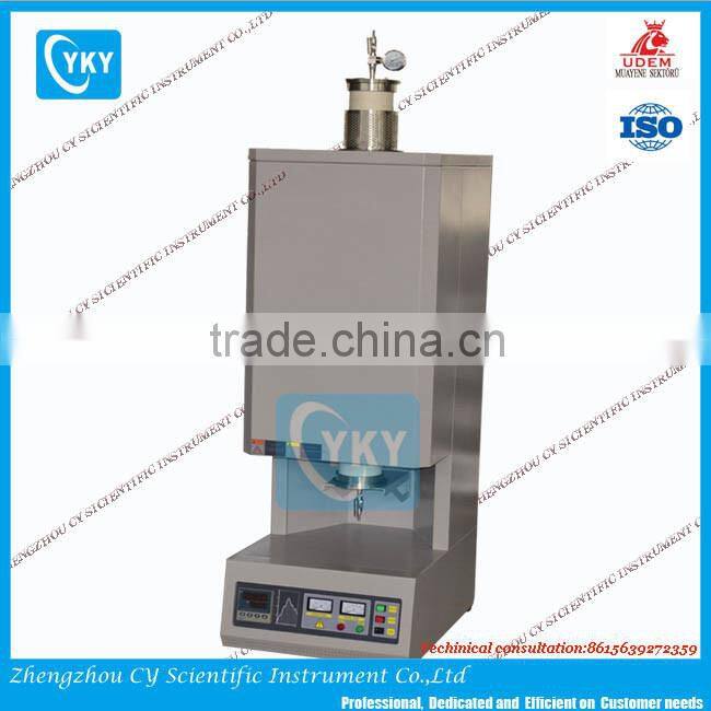 1700c High Temperature Dual zone Laboratory Vertical Tube Furnaces for Sale